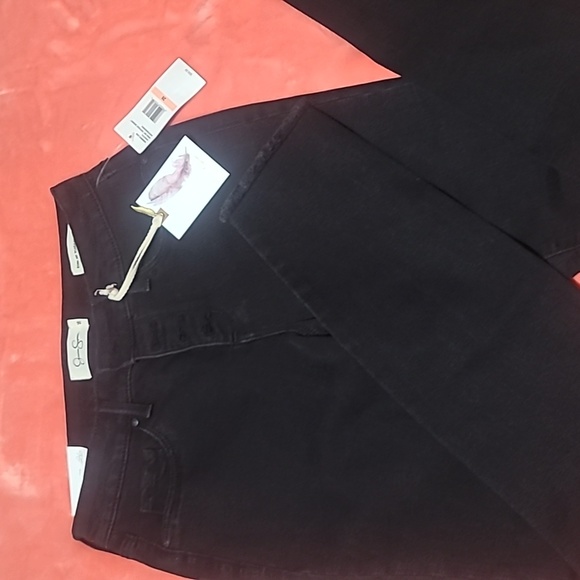 Jessica Simpson Kiss Me Vintage Black Jeans Size 26 - Picture 2 of 13